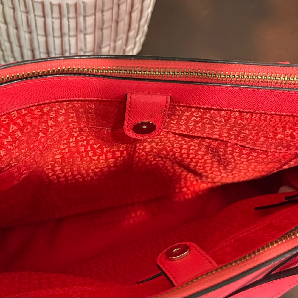 Kate Spade Coral Satchel Structured Bag Handbag Purse - Picture 6 of 6